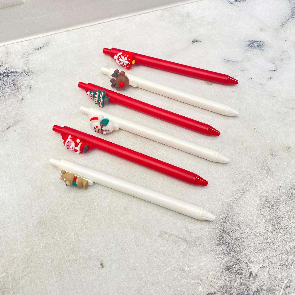 

PULPEN CETEK NATAL V2 PC-1708 pena lucu tinta hitam bisa COD pen imut keren pulpen unik atk kebutuhan anak sekolah termurah import