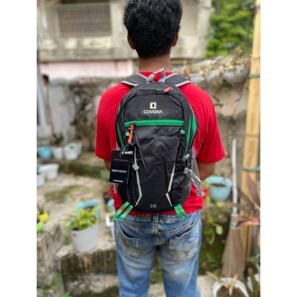 Daypack 25 Liter Outdoor # Tas Ransel Pria Consina # Tas Gunung # Tas Hiking