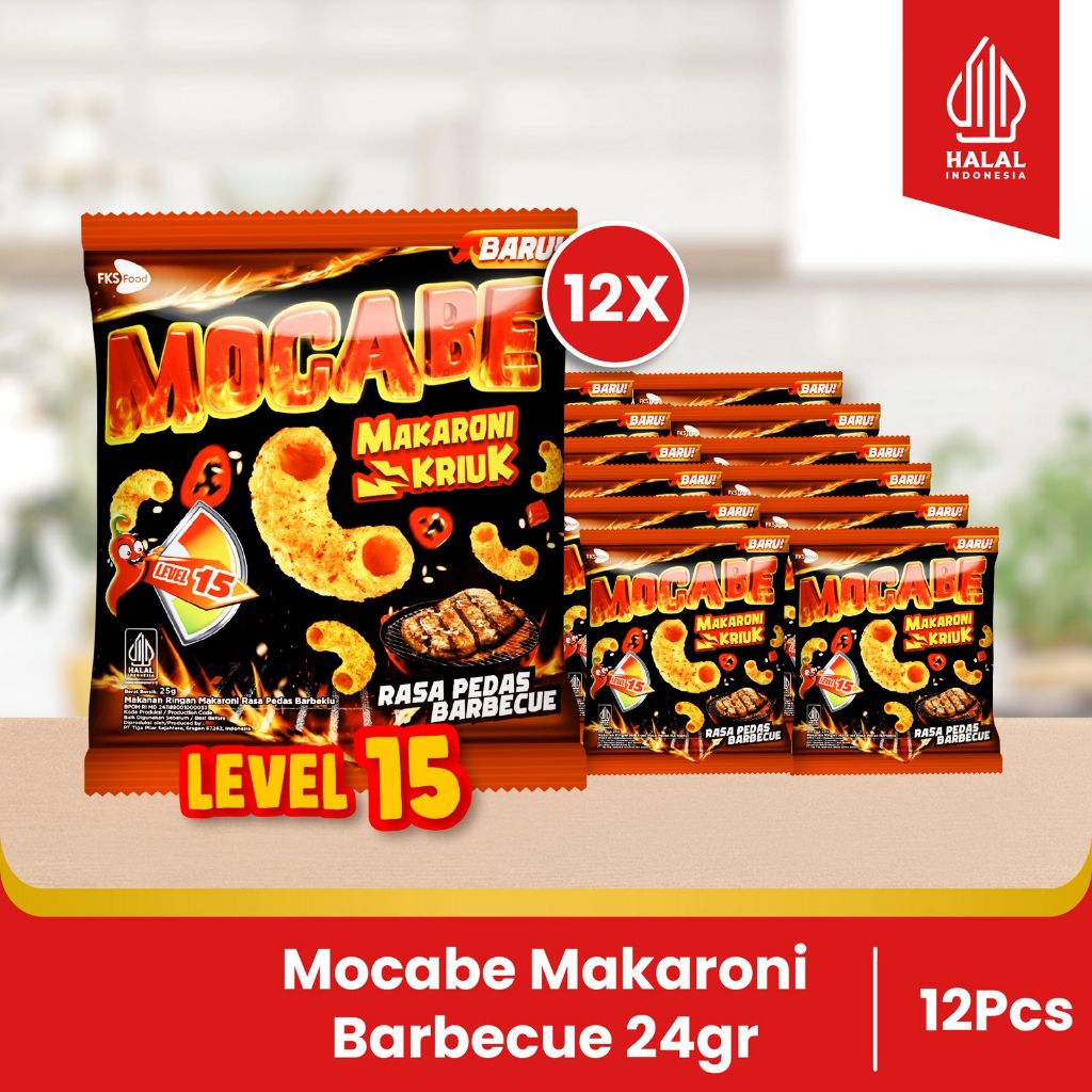 

Paket Bundling - Macaroni Mocabe - Barbecue - 25gr - 12pcs