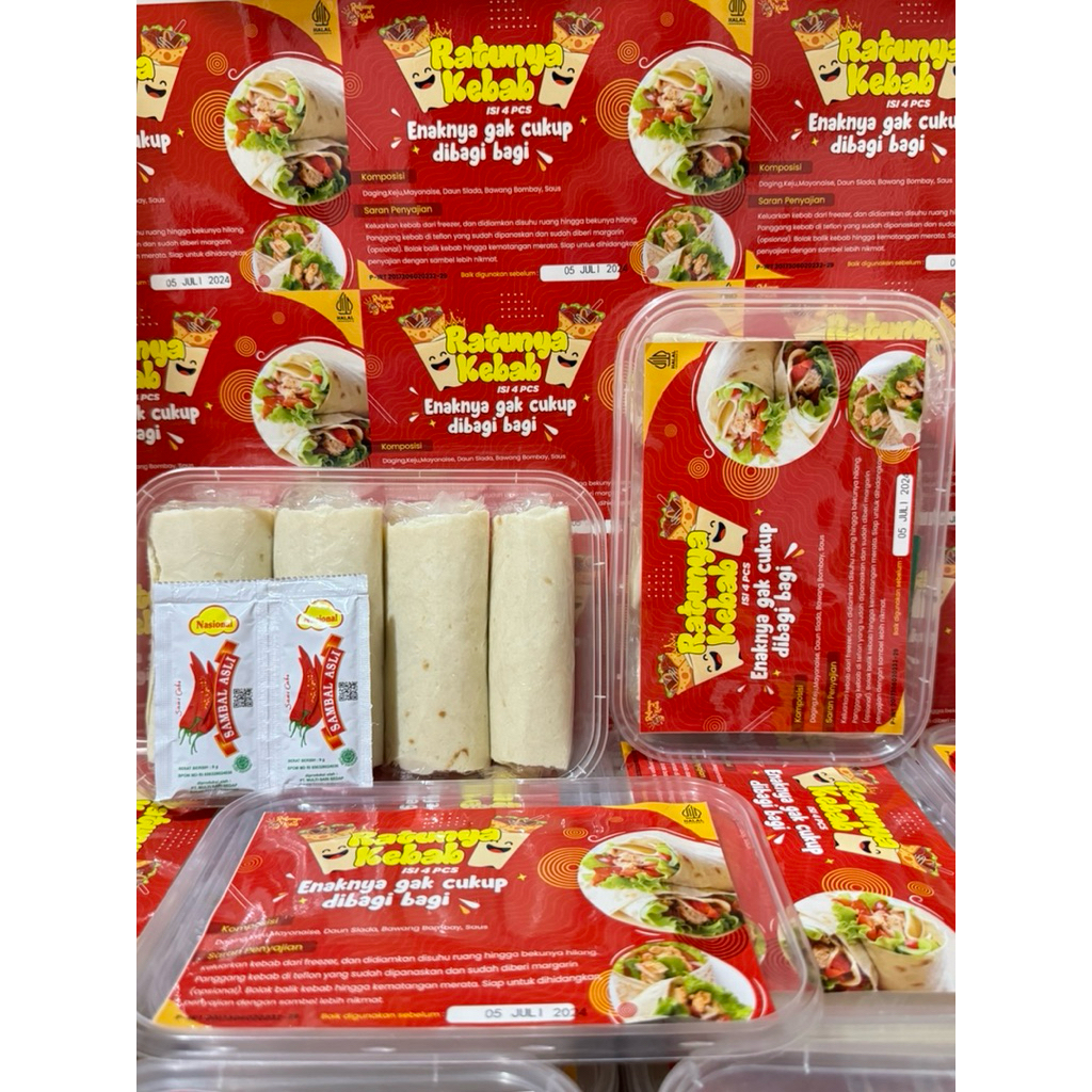 

RATUNYA KEBAB [KEBAB ISIAN DAGING SAPI CINCANG]