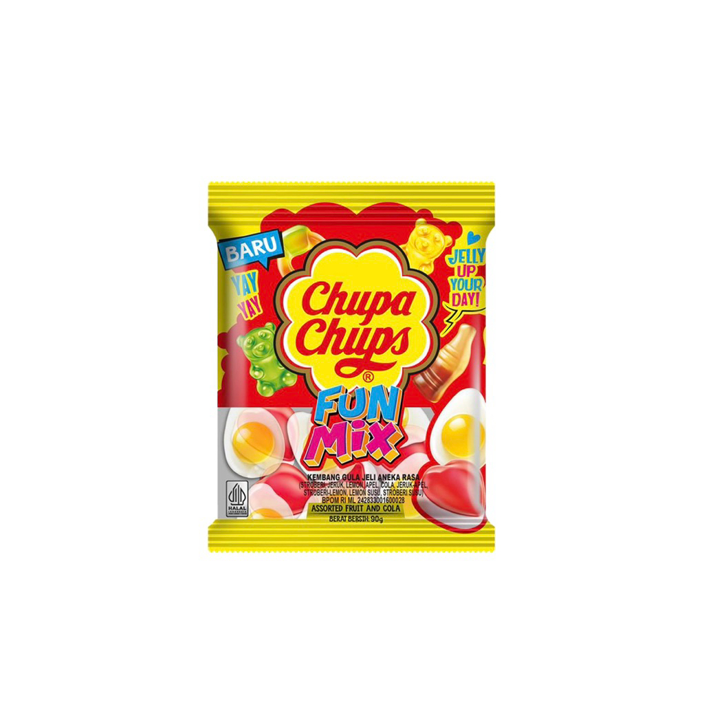 

CHUPA CHUPS FUN MIX PERMEN JELI 90 gram