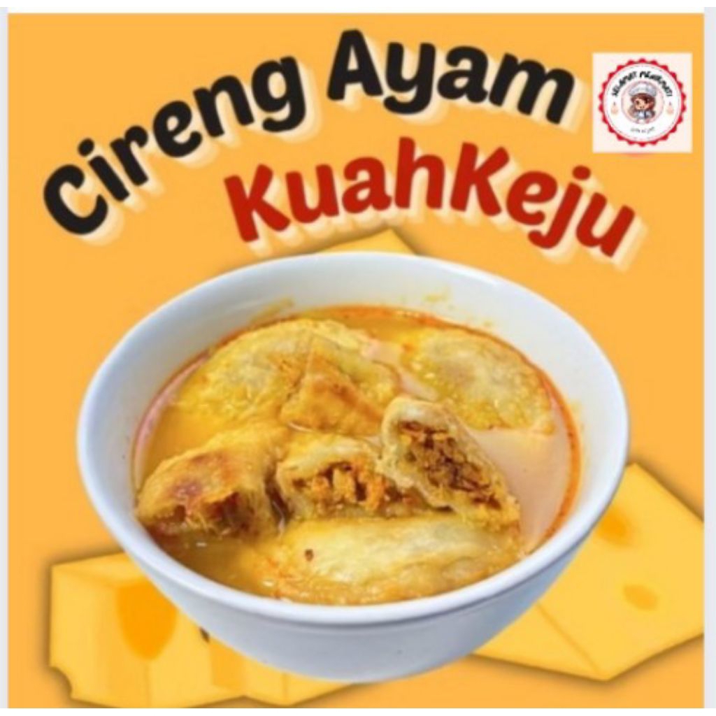 

1 BUNGKUS CIRENG AYAM KUAH KEJU CHILI OIL HOT CREAMY