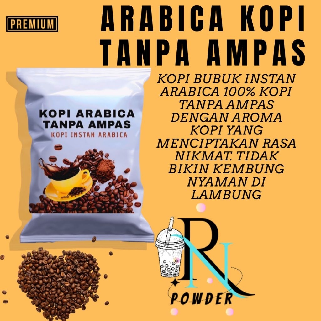 

Kopi Bubuk Murni 100% Kopi Tanpa Ampas Arabika 500 Gram Kopi Arabica Premium Arabica Kopi Tanpa Ampas