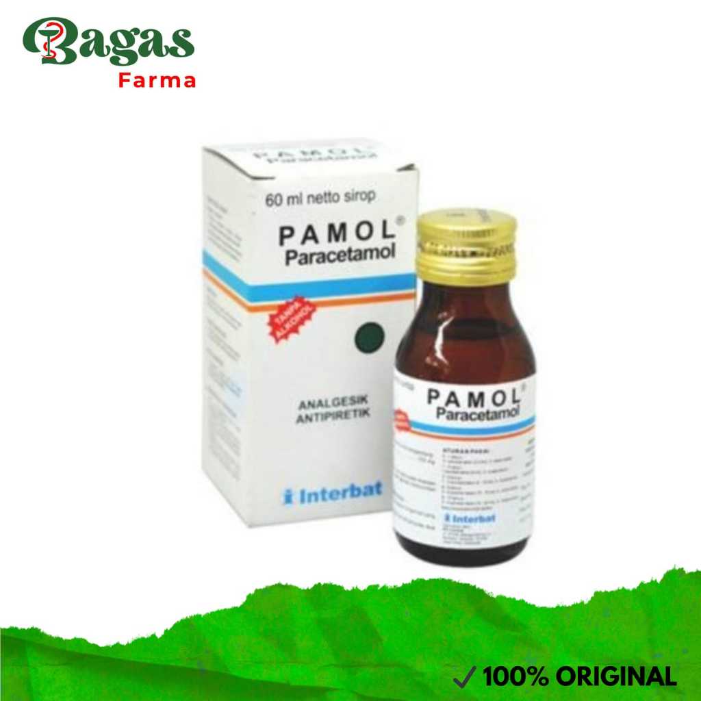 

PAMOL SYRUP 60ML | PARACETAMOL