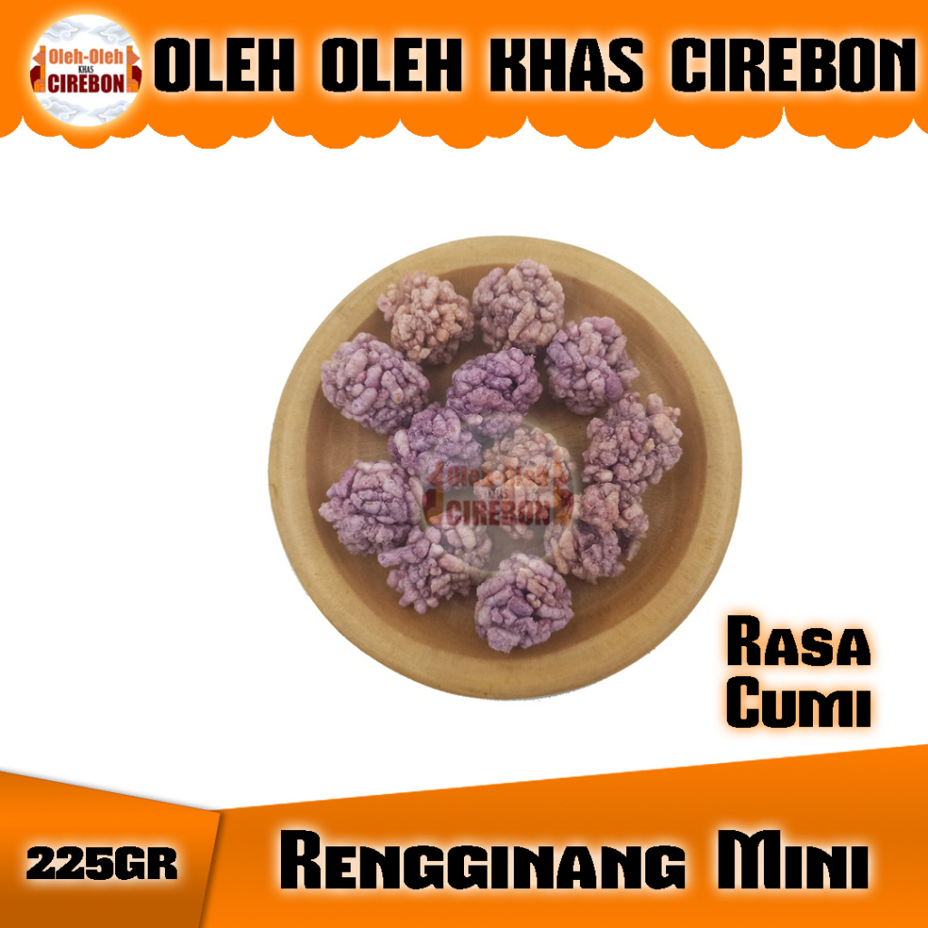 Rengginang Mini Oleh Oleh Khas Cirebon / Rengginang Mini