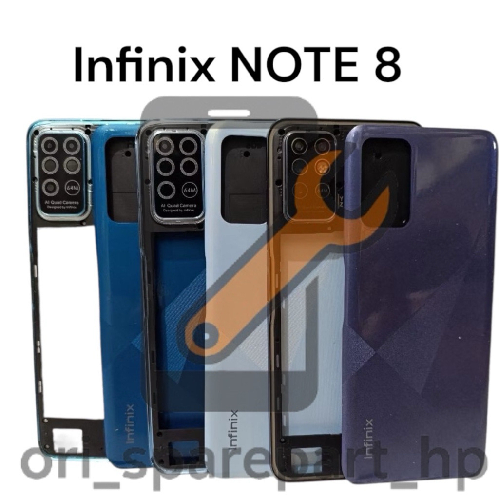 BACKDOOR + BEZZEL INFINIX NOTE 8 X692