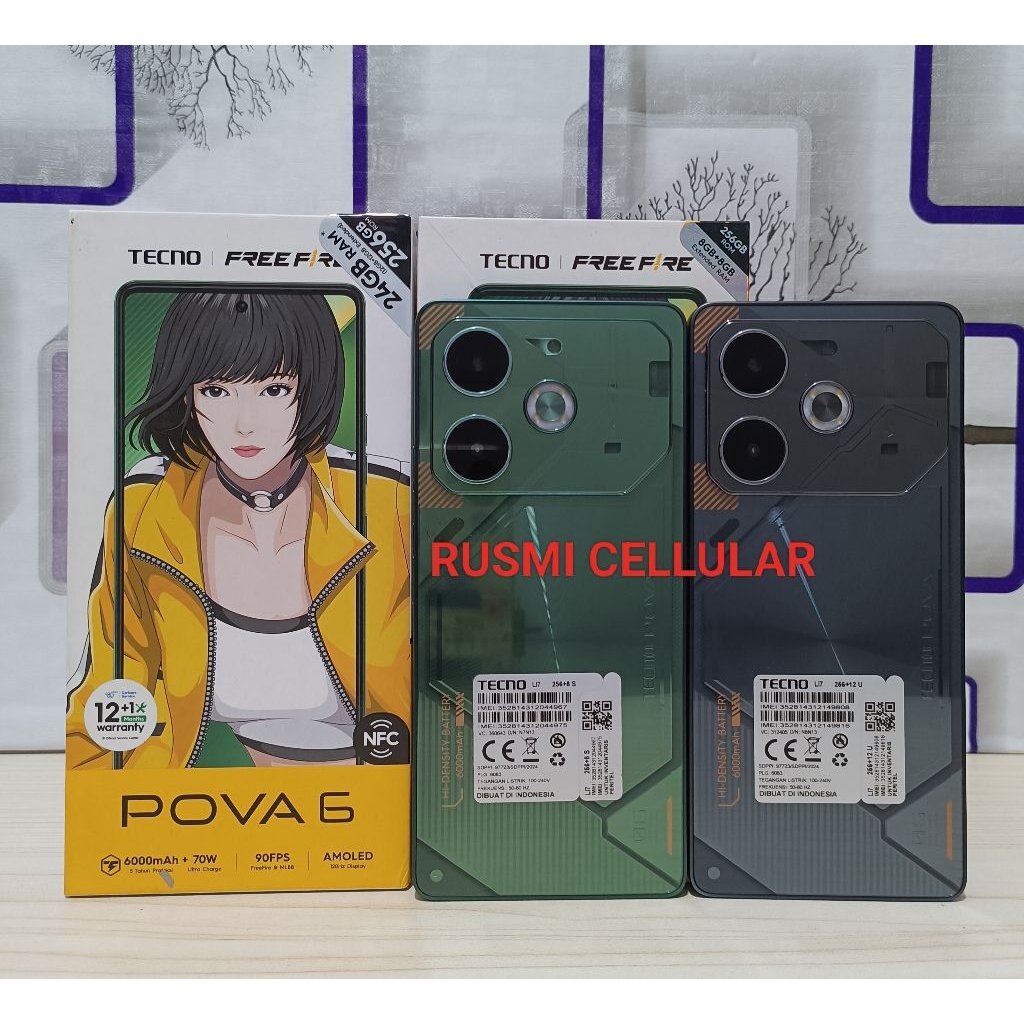 Tecno Pova 6 8/256Gb & 12/256Gb SECOND