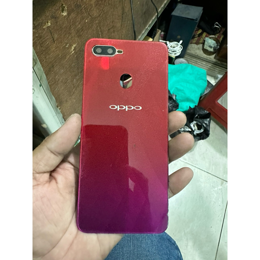 BACKDOOR TUTUP BELAKANG OPPO F9 ORIGINAL COPOTAN