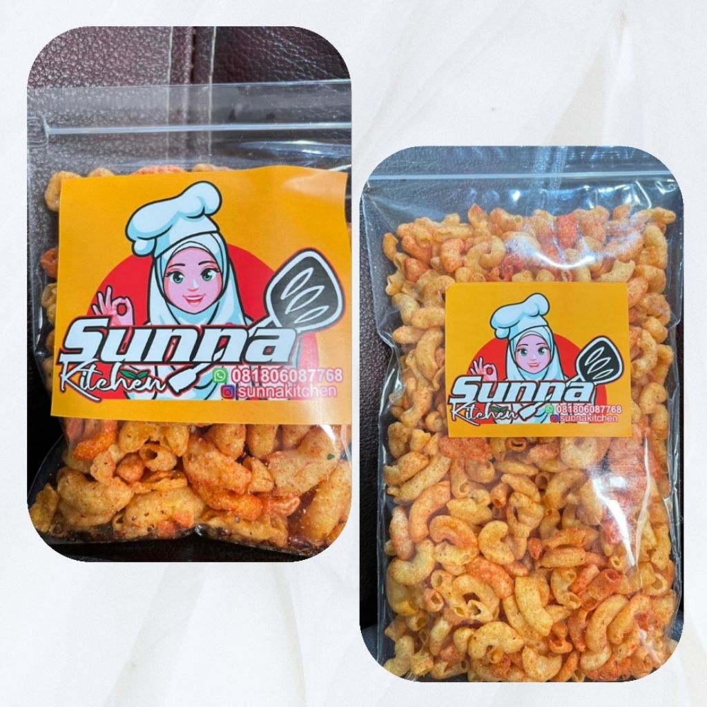 

Camilan/Snack Sehat_Makaroni Kering_Pedas Daun Jeruk