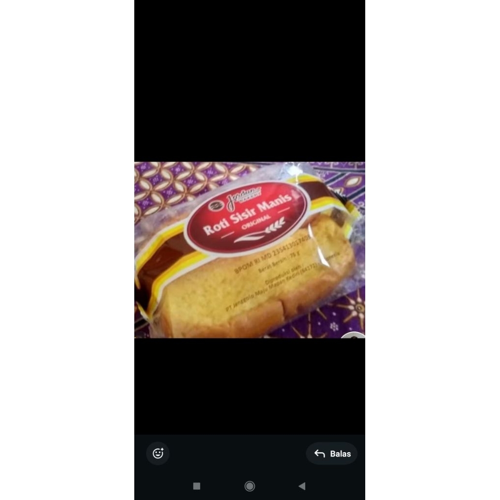 

ROTI SISIR JORDAN BIJIAN/exp tgl 27-09-2025