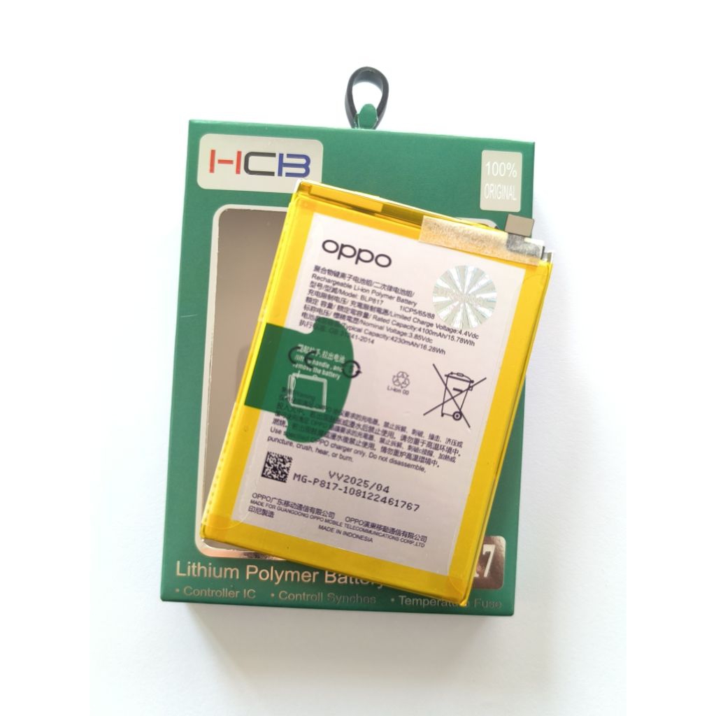 Original 100% Baterai OPPO A15S CPH2179 / A15 Cph2185 / A16K / A16E BLP817 GARANSI 6 BULAN GANTI BAR