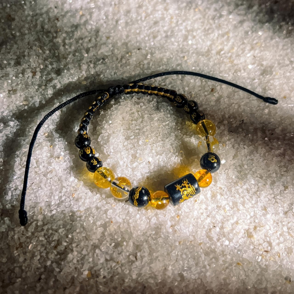 Gelang Naga Hitam Kemakmuran Raja Keberuntungan - Midnight Dragon