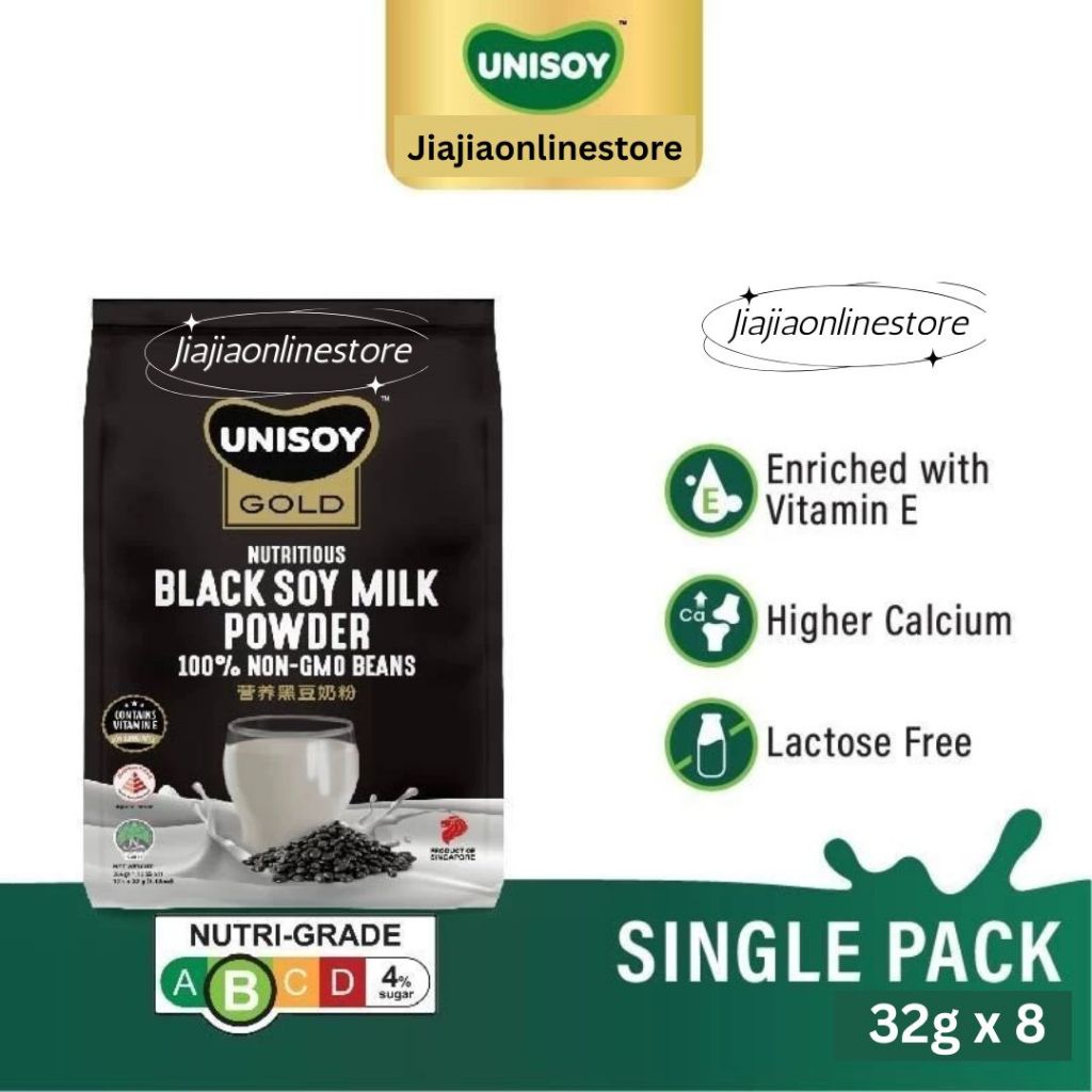 

Unisoy Nutritious Black Soya Milk Susu Kedelai Hitam Singapore
