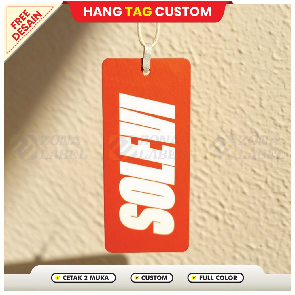 

Free Desain Hangtag baju / tag harga baju / hangtag baju distro