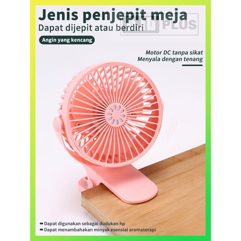 Kipas Angin Listrik Mini Usb Dapat Dijepitkan Dan Berdiri Untuk Mengisi Daya Kipas Kecil Meja Asrama