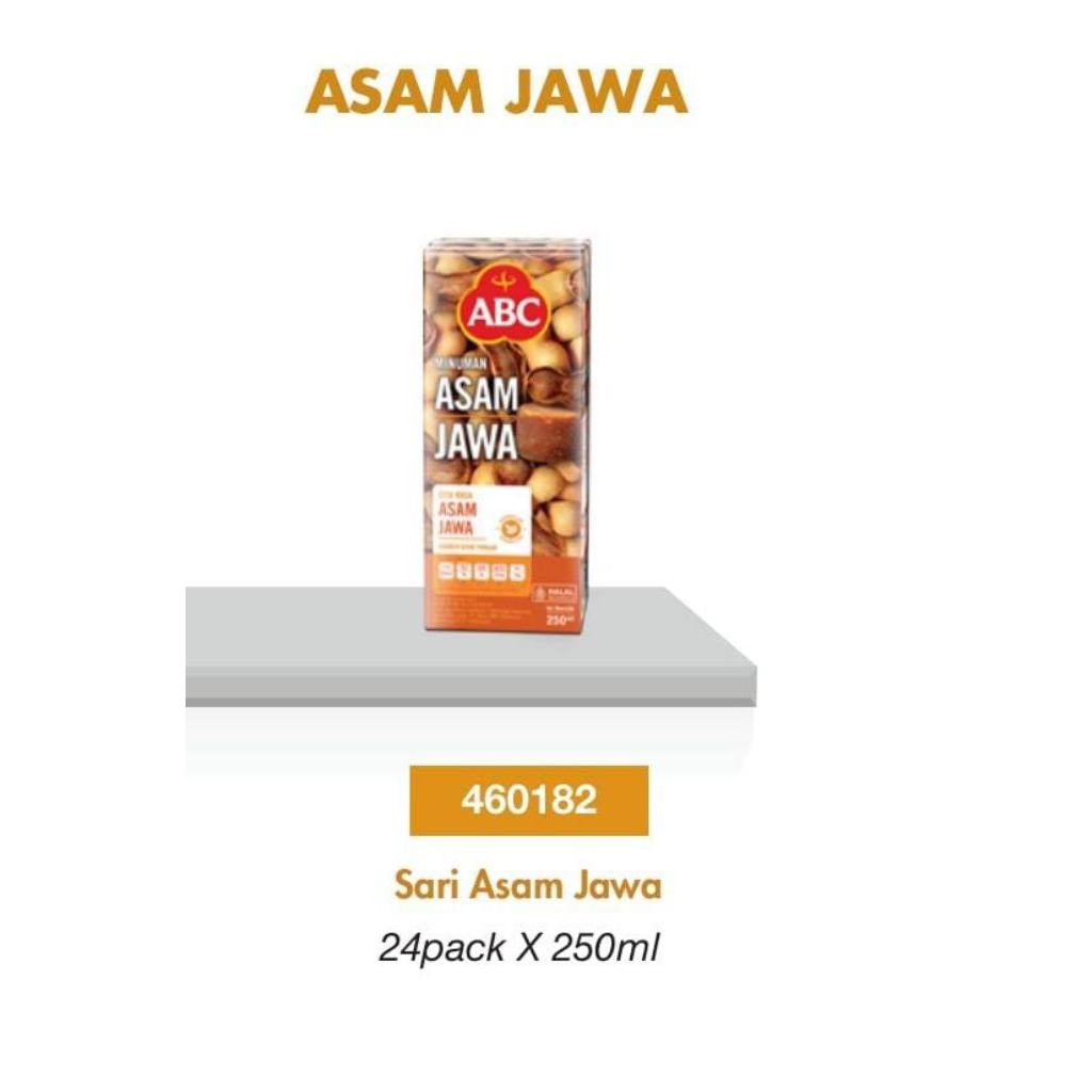 

Abc Sari asam jawa 250ML - 24pcs/Karton