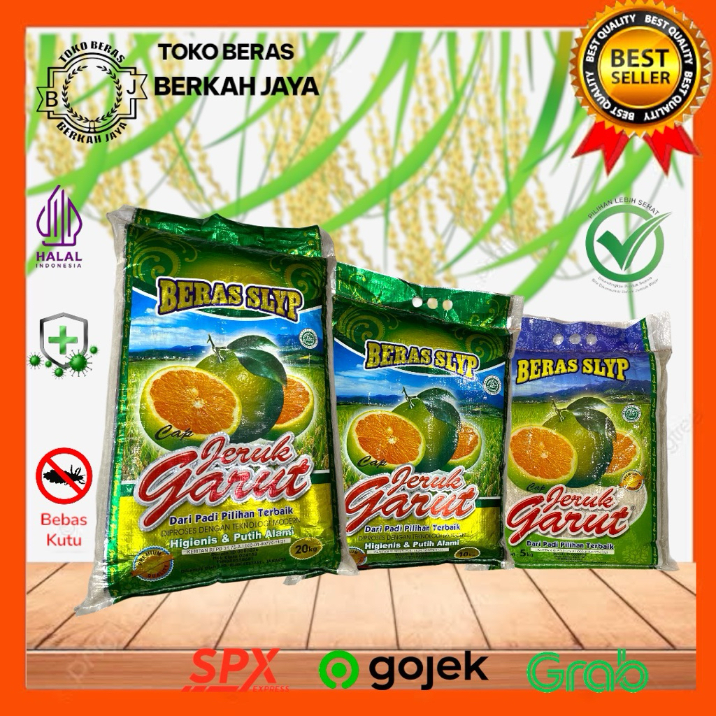 

Beras Premium Cap Jeruk Garut 20kg 10kg 5kg ( original 100% )