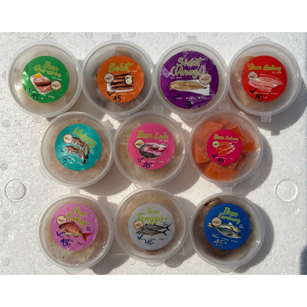 

PROTEIN MPASI MENTAH TEKSTUR POTONG DADU, TANPA TULANG DAN TANPA DURI. SIAP MASAK SISA CEMPLUNG PERTAMA SE INDONESIA TIMUR - CUP NETTO 45 GRAM