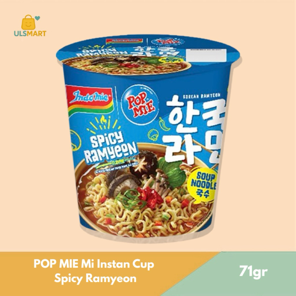 

POP MIE Mi Instan Cup Spicy Ramyeon 71 g