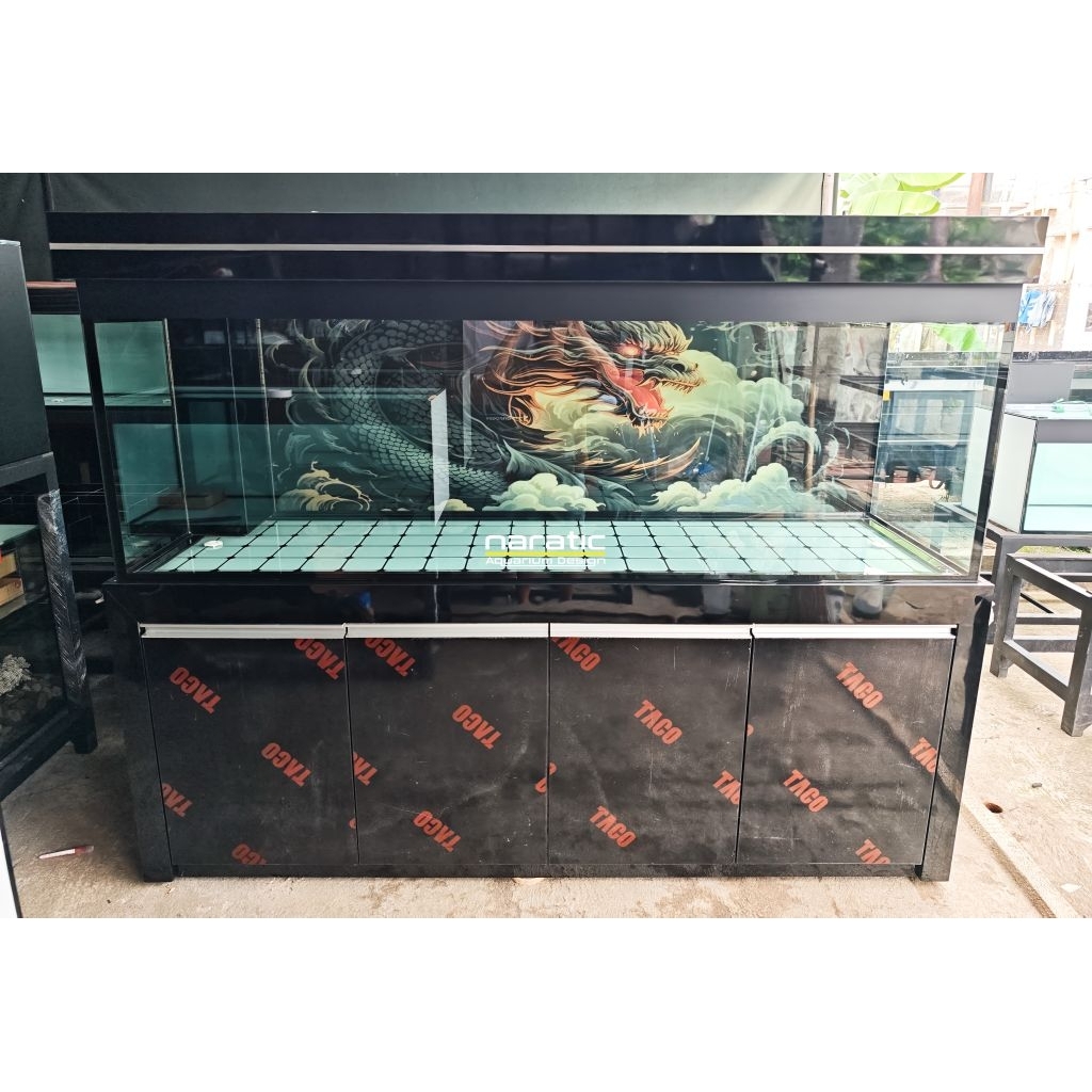 Aquarium fullset kabinet 200x60x70 12mm