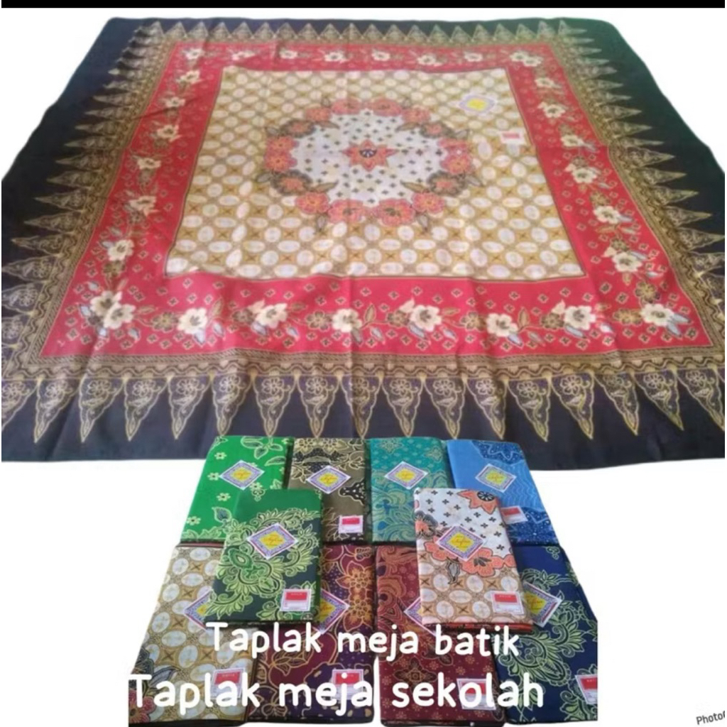 Taplak Meja Batik || Taplak Meja Sekolah || Taplak Meja Tamu Termurah✅