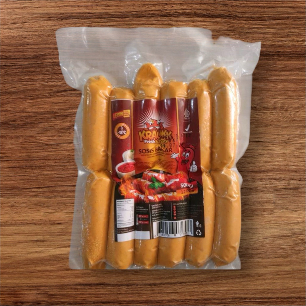 

Sosis Bakar Kraukk isi 12 kemasan 500gr
