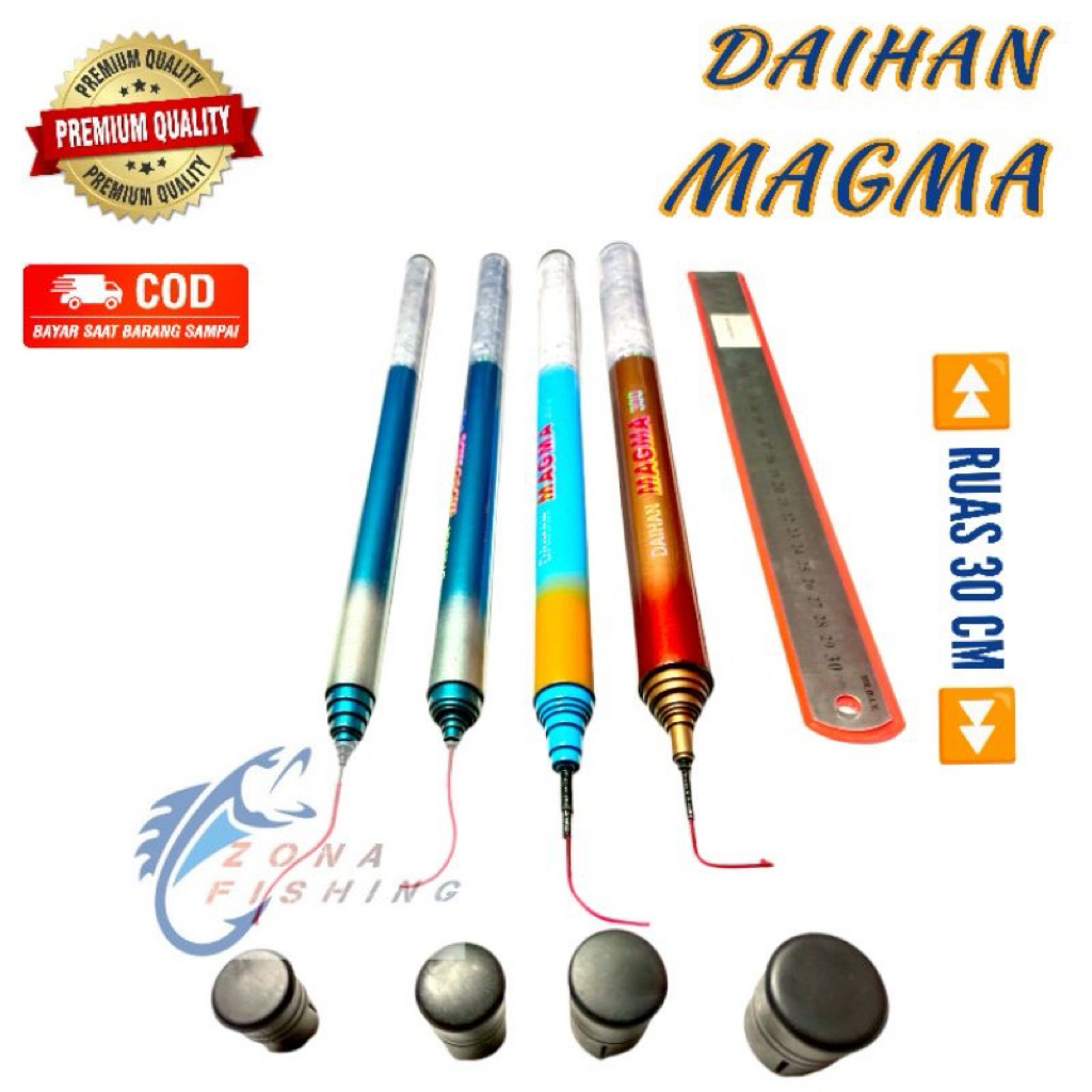 Tegek DAIHAN MAGMA Ruas Pendek 30 Cm - Fiber 210/240/270/300/360 Cm