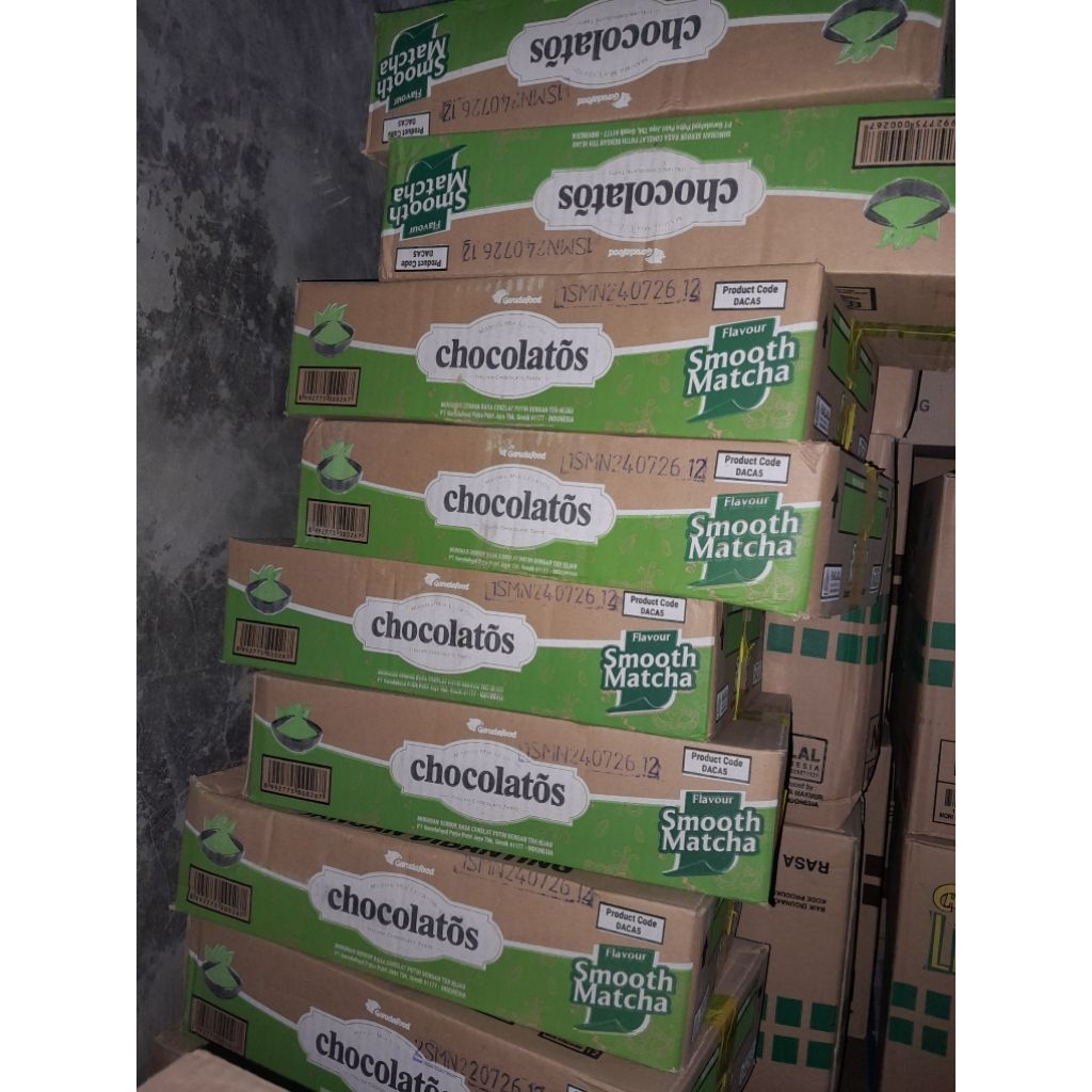 

Minuman Chocolatos Matcha dan Chocolatos Coklat 1 Dus (Isi 8 renceng)