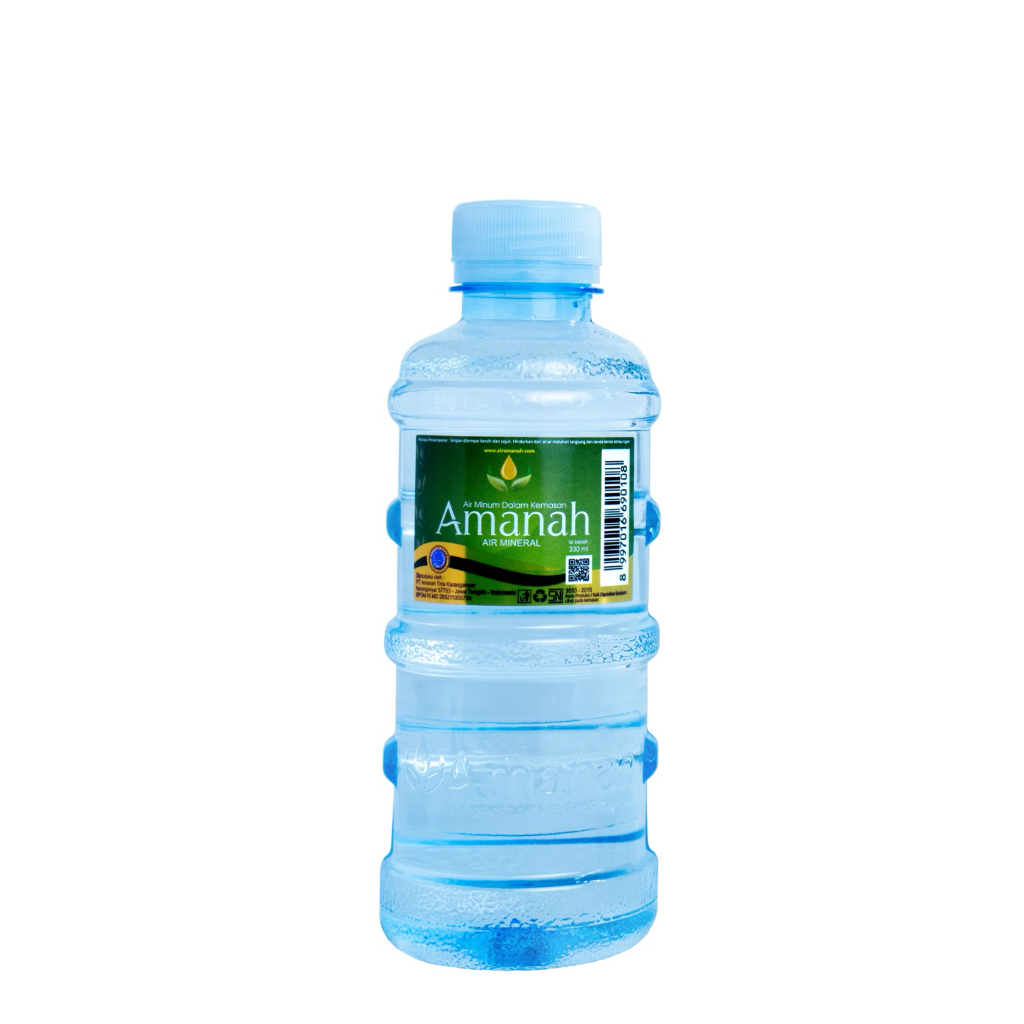 

Amanah Air Mineral pH 8+ dan TDS ≤ 10 ppm 330ml