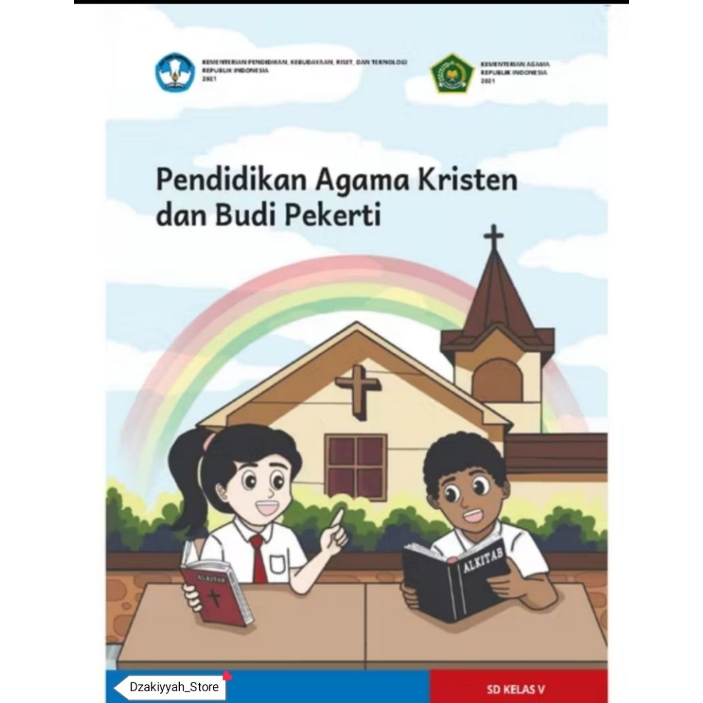 Buku Agama Kristen kelas 5 SD Pendidikan Agama Kristen dan Budi Pekerti