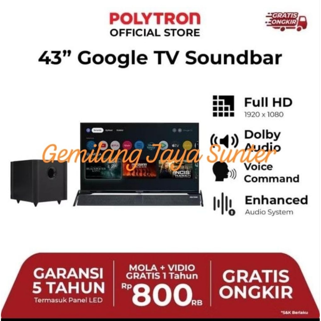 Polytron 43 inch