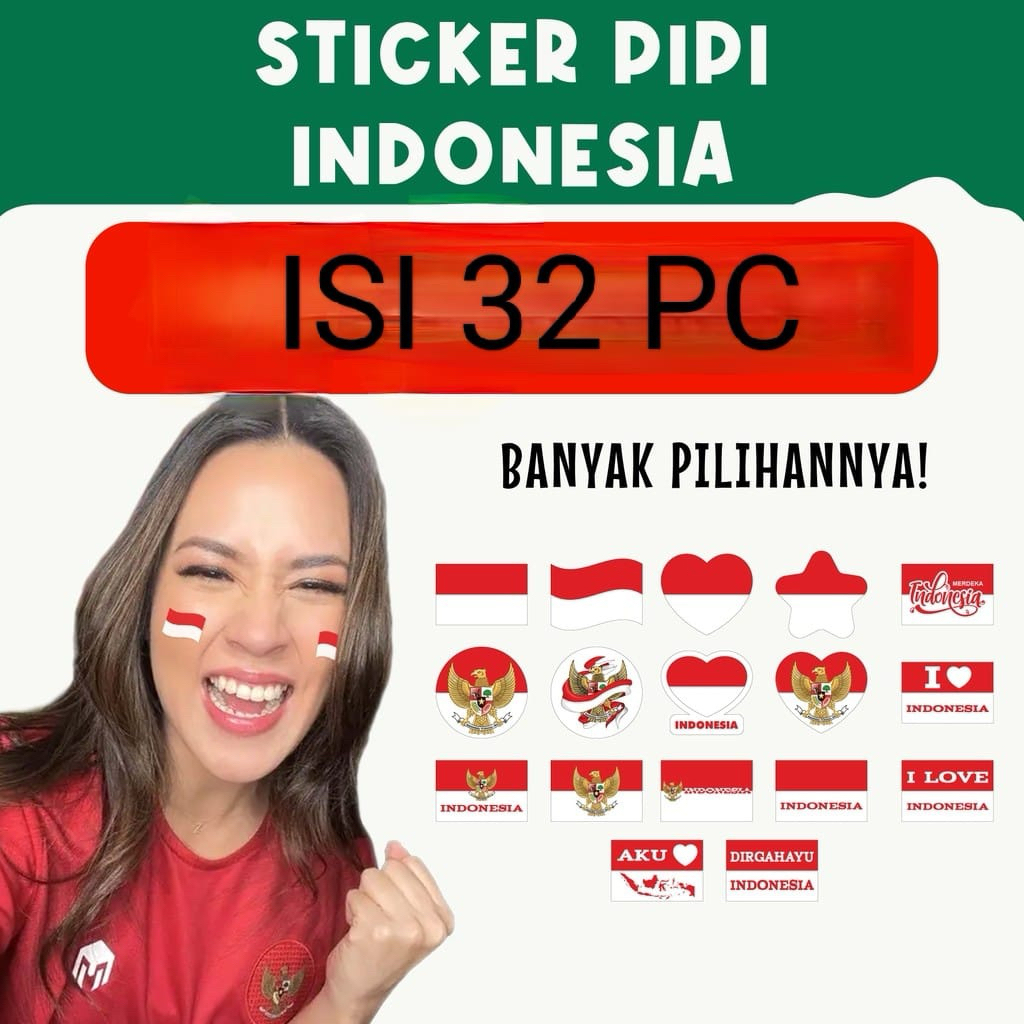 

STIKER PIPI INDONESIA MIX MOTIF 32 PC