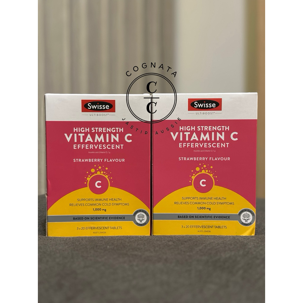 Swisse Vitamin C 60 Effervescent Tablets