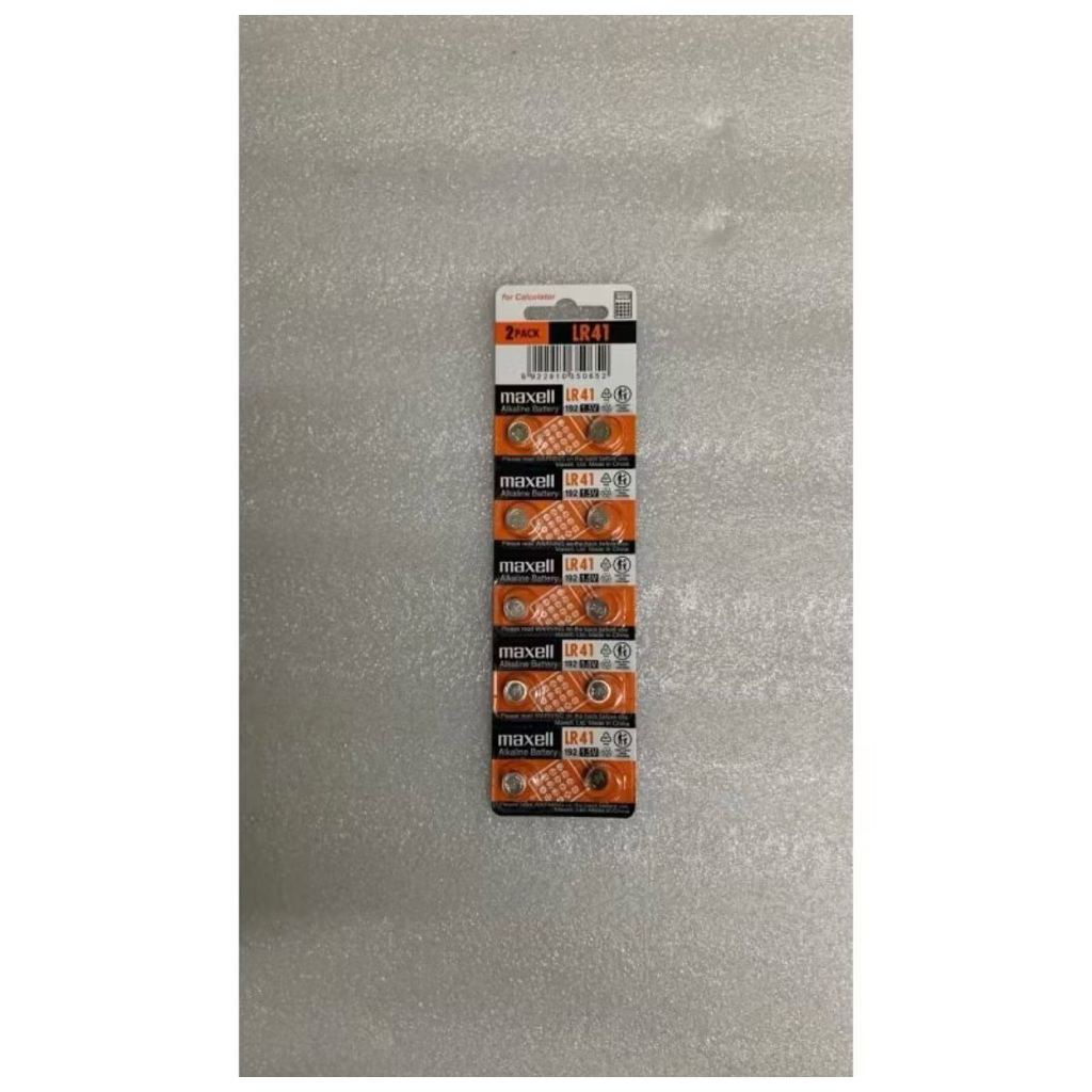 BATERAI MAXELL LR 41. ASLI