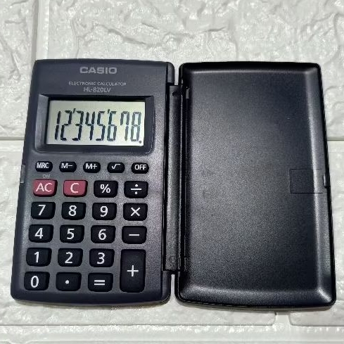 

TERMURAH‼️KALKULATOR CASIO HL-820LV ORIGINAL / 8 DIGIT