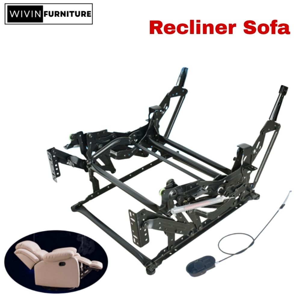 1 SET RECLINER SOFA 1 SEAT RANGKA SOFA