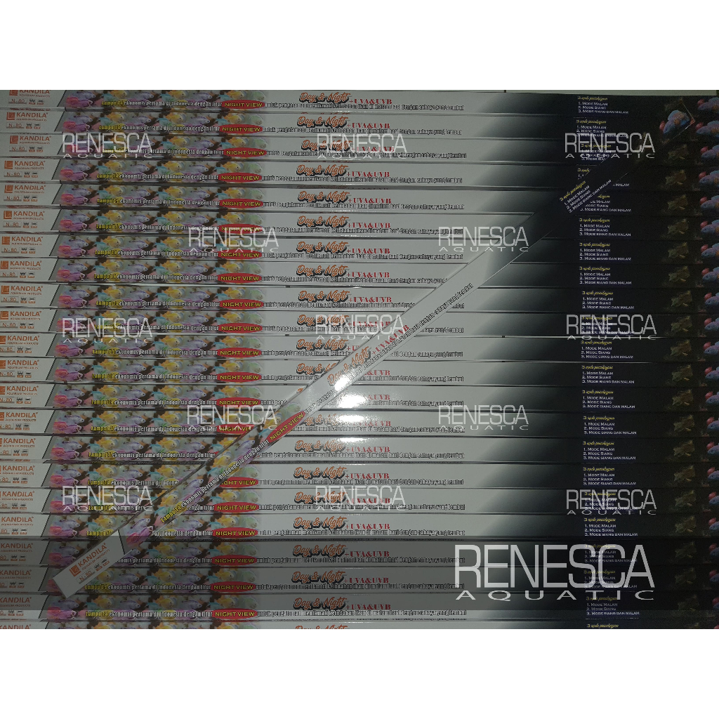 Kandila N80 LED 17W 80Cm - Lampu Led Celup Aquarium