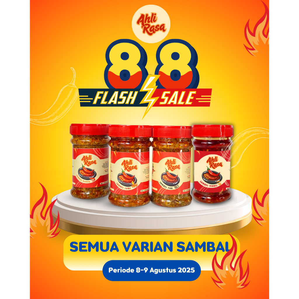 

[BISA INSTANT] AHLI RASA - SAMBEL CUMI | SAMBEL TERI | SAMBEL REBON