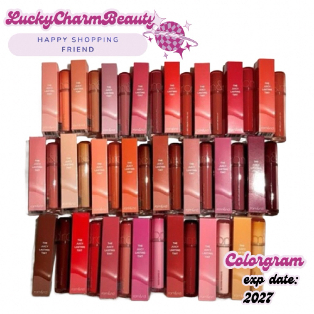 ORI🇰🇷Cosmetics Romand Renewal The Juicy Lasting Tint Lipstick Pink