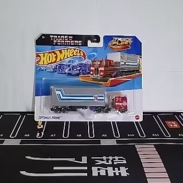 Hot wheels track fleet optimus prime