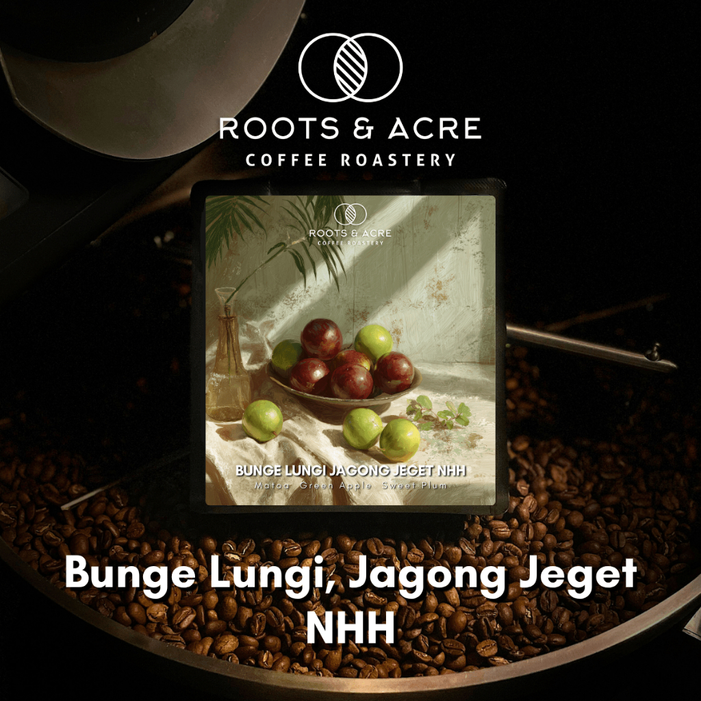 

Bunge Lungi Jagong Jeget - Natural Hydro Honey - Single Origin Specialty Coffee - Biji Kopi Arabika Roots And Acre