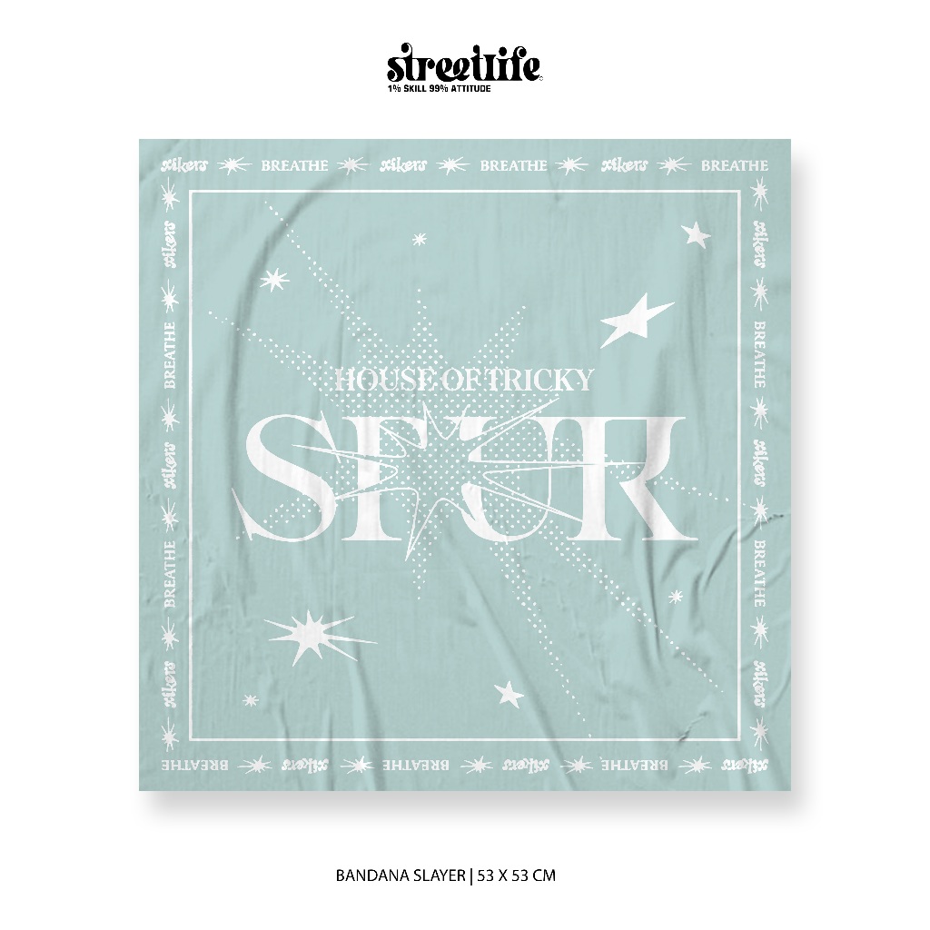 BANDANA XIKERS HOUSE OF TRICKY SPUR / BANDANA XIKERS / BANDANA KPOP / XIKERS