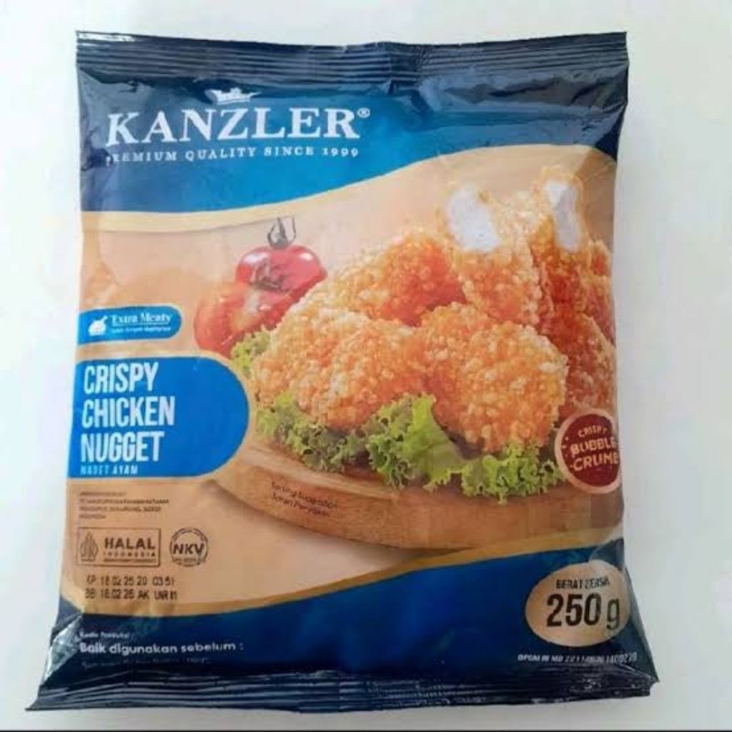 

nugget kanzler crispy 250gram
