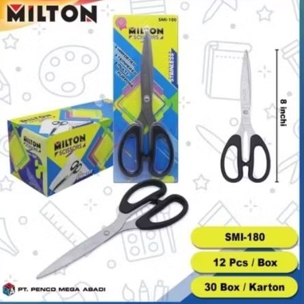 

GROSIIR 1 BOX (12pcs) GUNTING MONTANA BESAR 8 inch SMI - 180