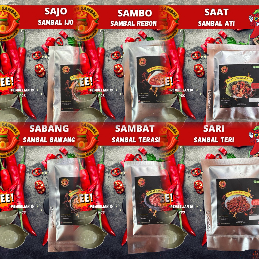 

paket queen sambal kemasan sachet
