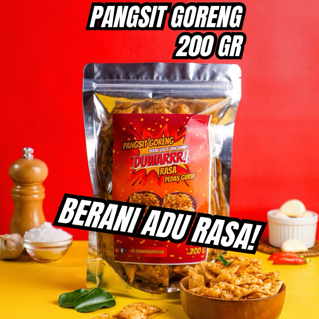 

DUWARRR! Pangsit Goreng 200gr – Sekali Gigit Langsung Duwarrr