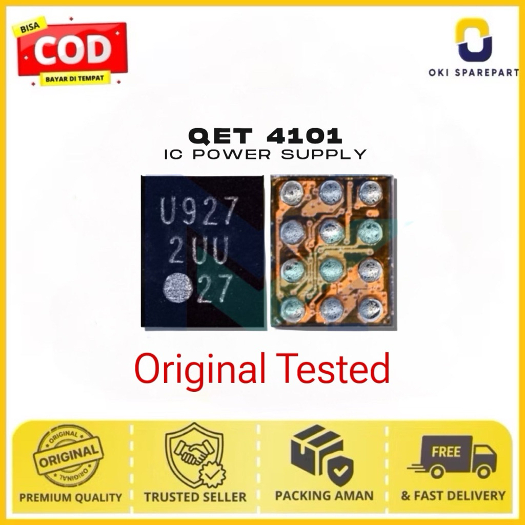 IC POWER SUPPLY QET 4101 POCO M3 / 9T Original Tested