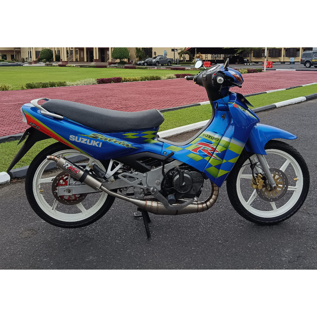 Knalpot Racing Satria 2tak Satria Hiu Satria Lumba Stainless bm power