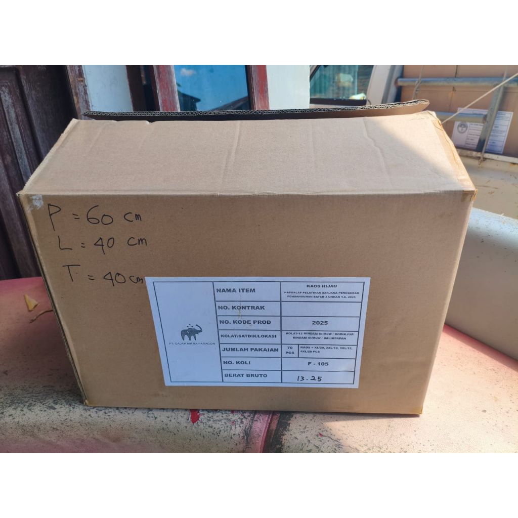 

Kardus Packing Barang Pindahan Uk. 60*40*40 Cm