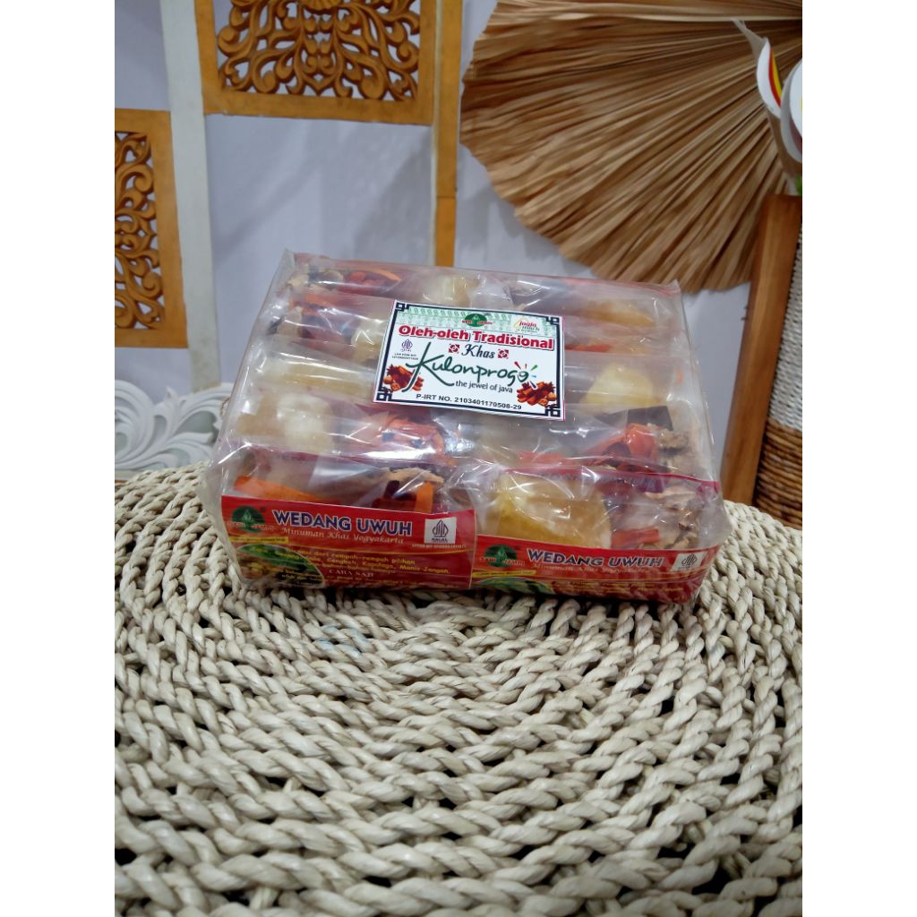 Wedang Uwuh Sari Jampi isi 10/oleh-oleh khas kulon progo